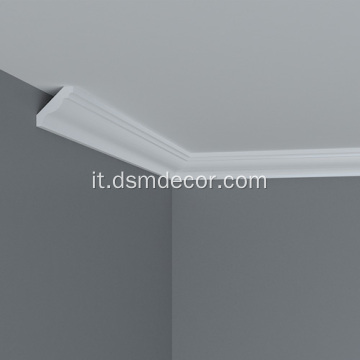 Cornice semplice moderna architettonica in PU